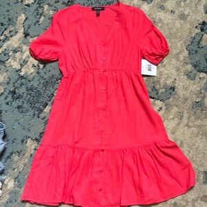 NWT Ellen Tracy XS linen dress